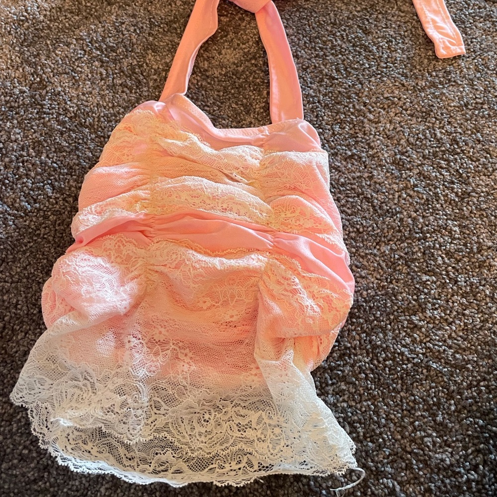 Baby cake vintage halter top and shorts size 1